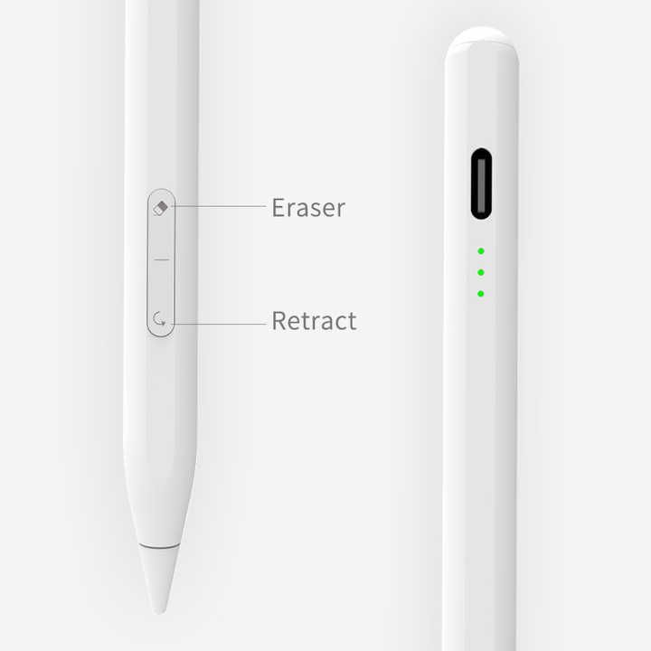 Chargeable Universal Stylus Nib Pen | Ideal for Writing, Drawing, Trading & Education Stylus