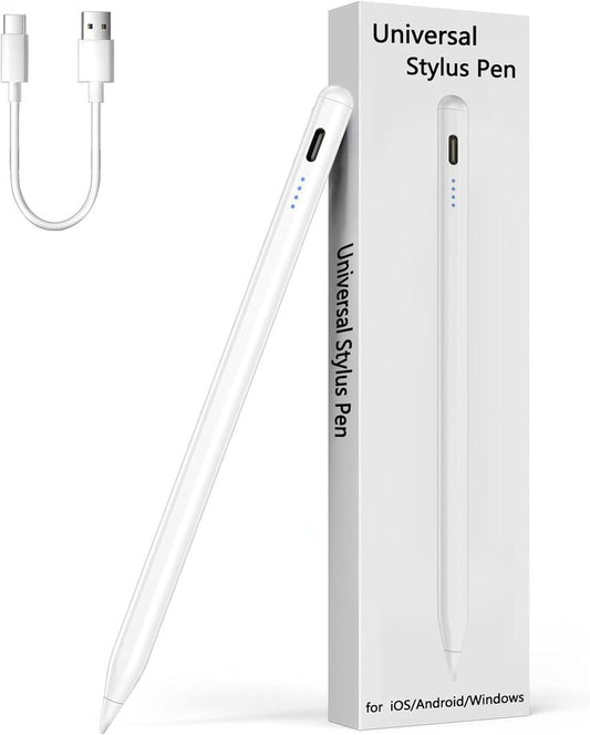 Chargeable Universal Stylus Nib Pen | Ideal for Writing, Drawing, Trading & Education Stylus