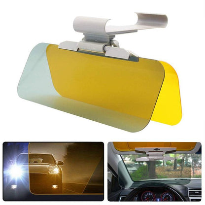 HD Car Sun Visor Goggles For Driver Day & Night Anti-dazzle Mirror Sun Visors .
