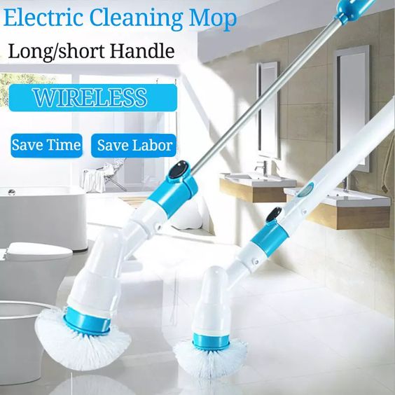 Electric Cleaning Brush Spin Scrubberm
