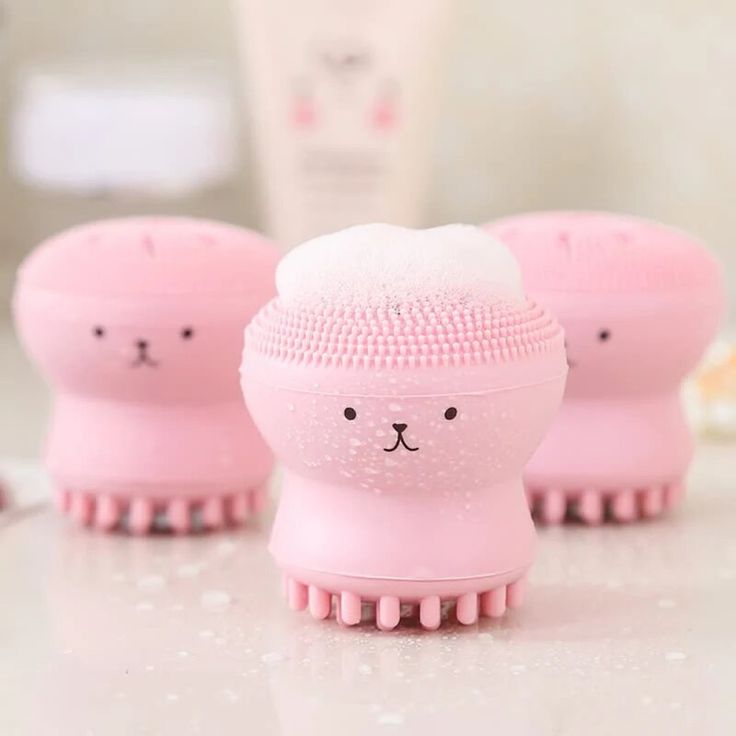 Skin Care Lovely Small Octopus shape facial cleansing brush