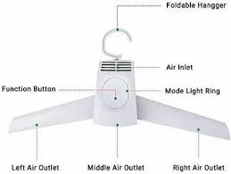 Smart Portable Clothes Dryer Shoes Clothes rack hangers foldable laundry tumble electric dryer machine