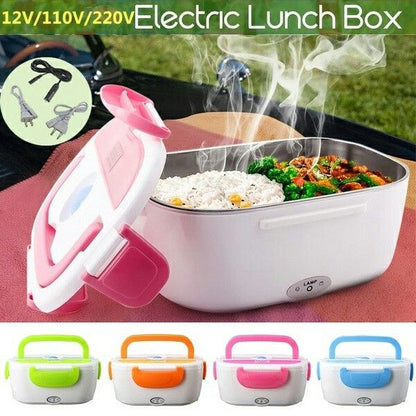 New Portable Electric Heating Lunch Box Meal Heater Rice Dinner Food Container