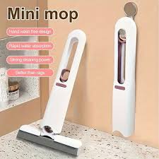 Portable Mini Mop,Self-Squeeze