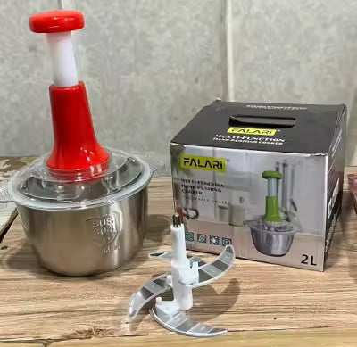 vegetable and meat push chopper 2L